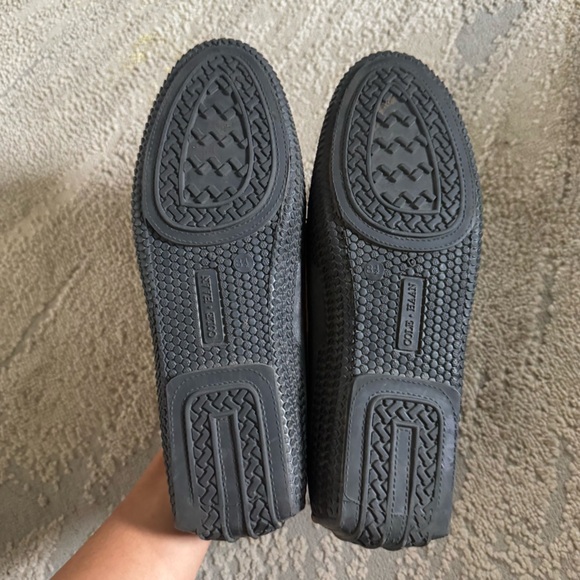 Cole Haan Slip On Boat Shoe leather Brown tan flats driving loafer 8.5 - Picture 6 of 12